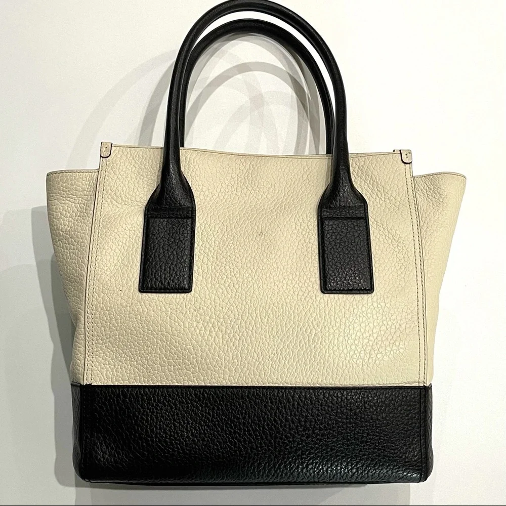 kate spade linda southport avenue tote tan black
